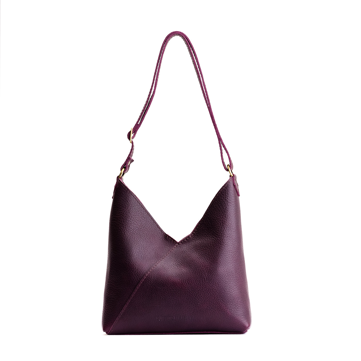 Naomi Leather Shoulder Bag with Adjustable Strap & Magnetic Closure