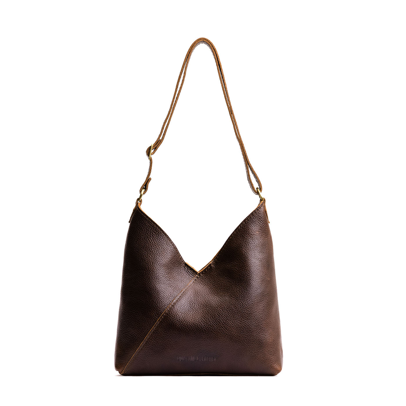 Naomi Leather Shoulder Bag with Adjustable Strap & Magnetic Closure