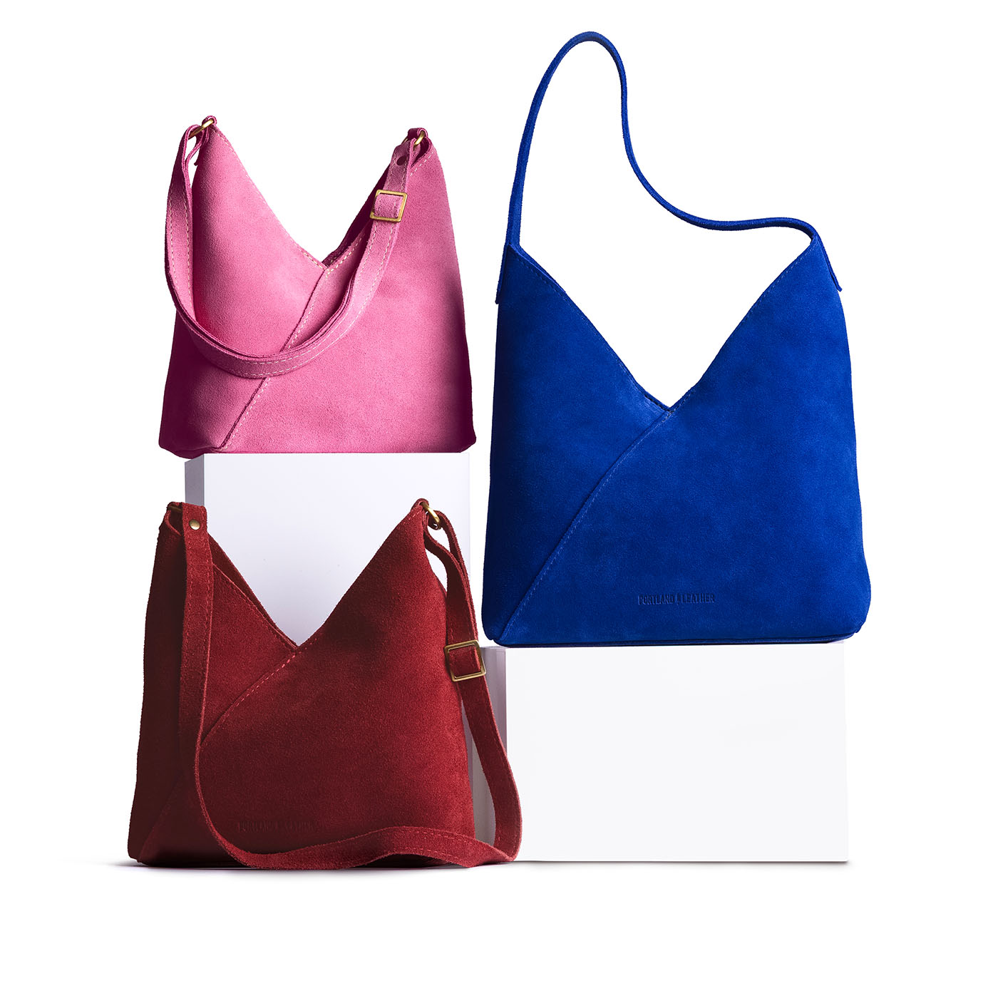 Naomi Leather Shoulder Bag with Adjustable Strap & Magnetic Closure