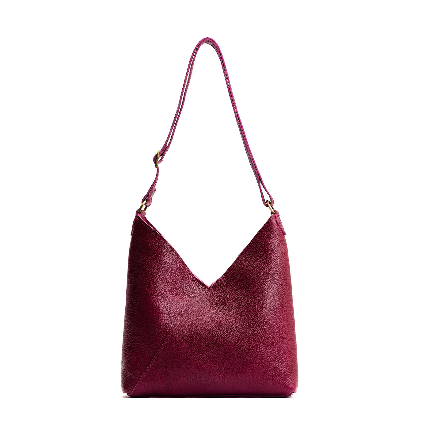 Naomi Leather Shoulder Bag with Adjustable Strap & Magnetic Closure