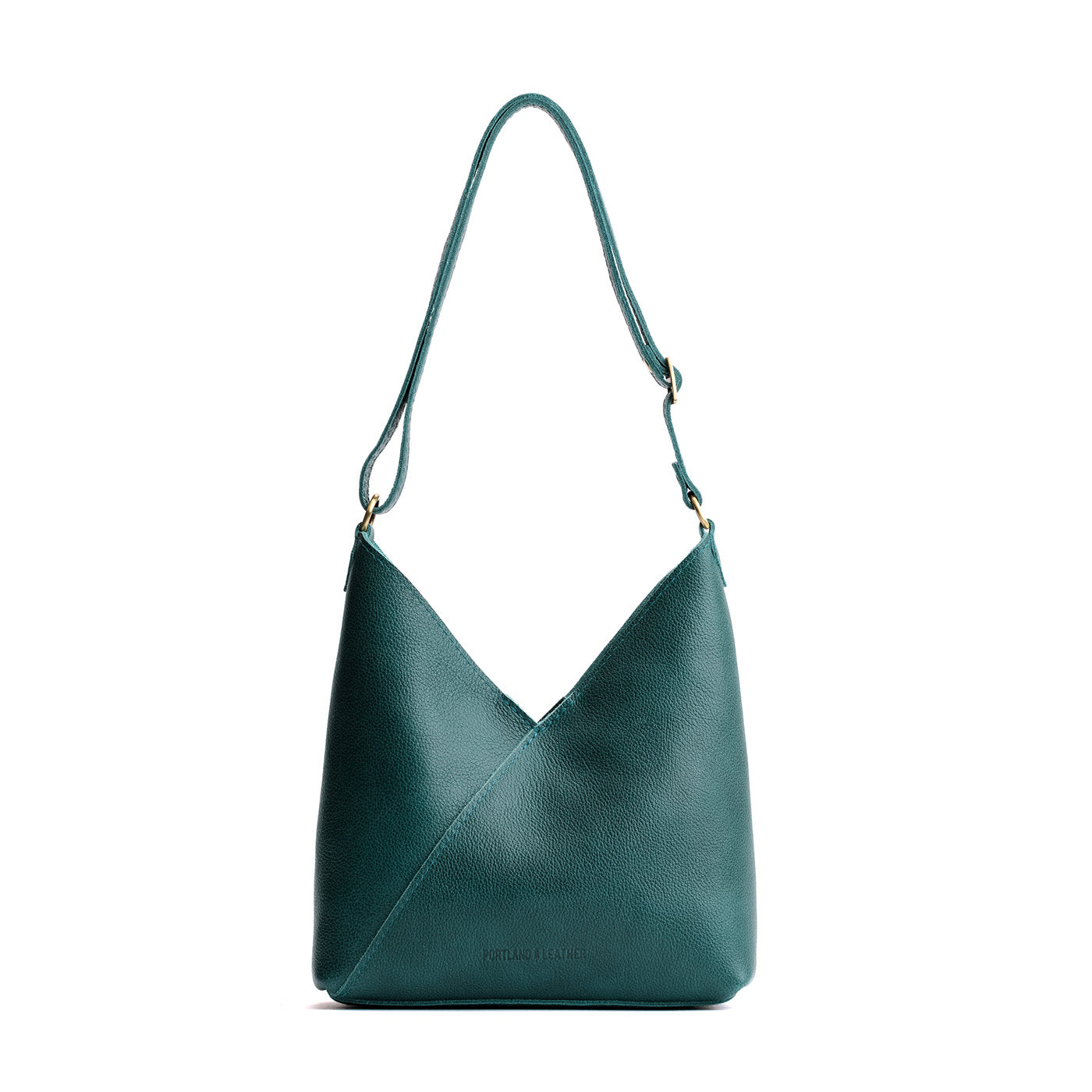 Naomi Leather Shoulder Bag with Adjustable Strap & Magnetic Closure