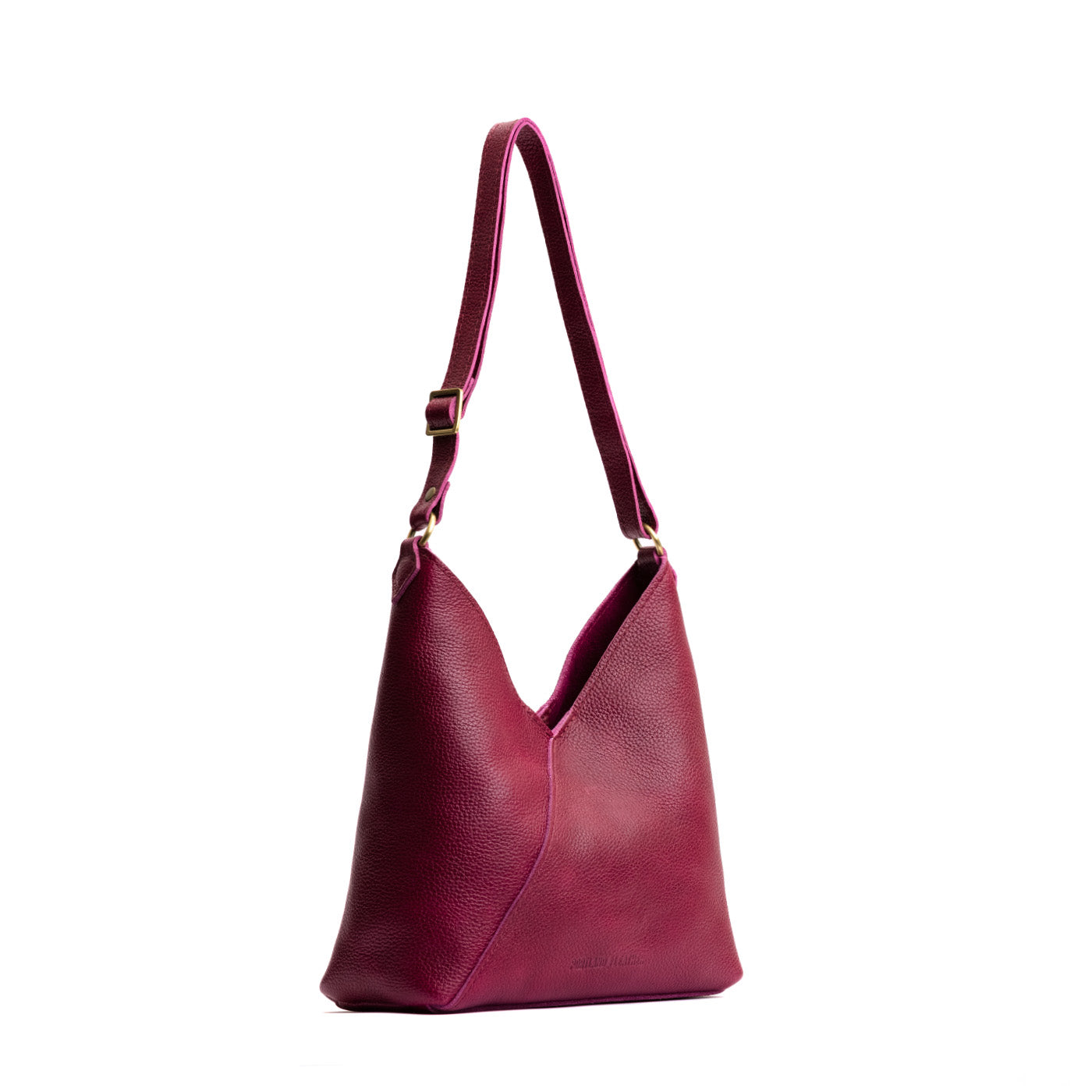 Naomi Leather Shoulder Bag with Adjustable Strap & Magnetic Closure