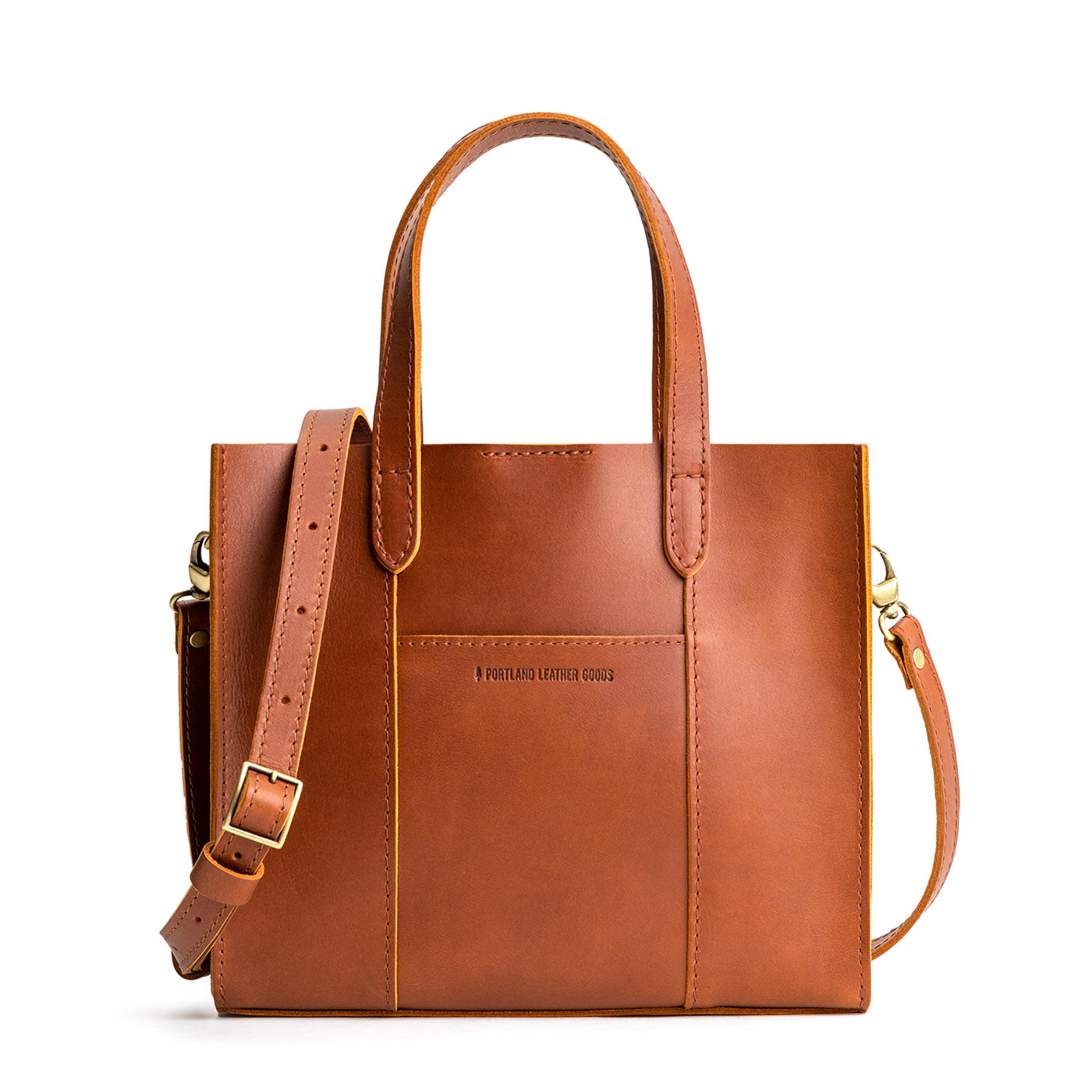 Lola Leather Crossbody Tote Bag with Adjustable Strap
