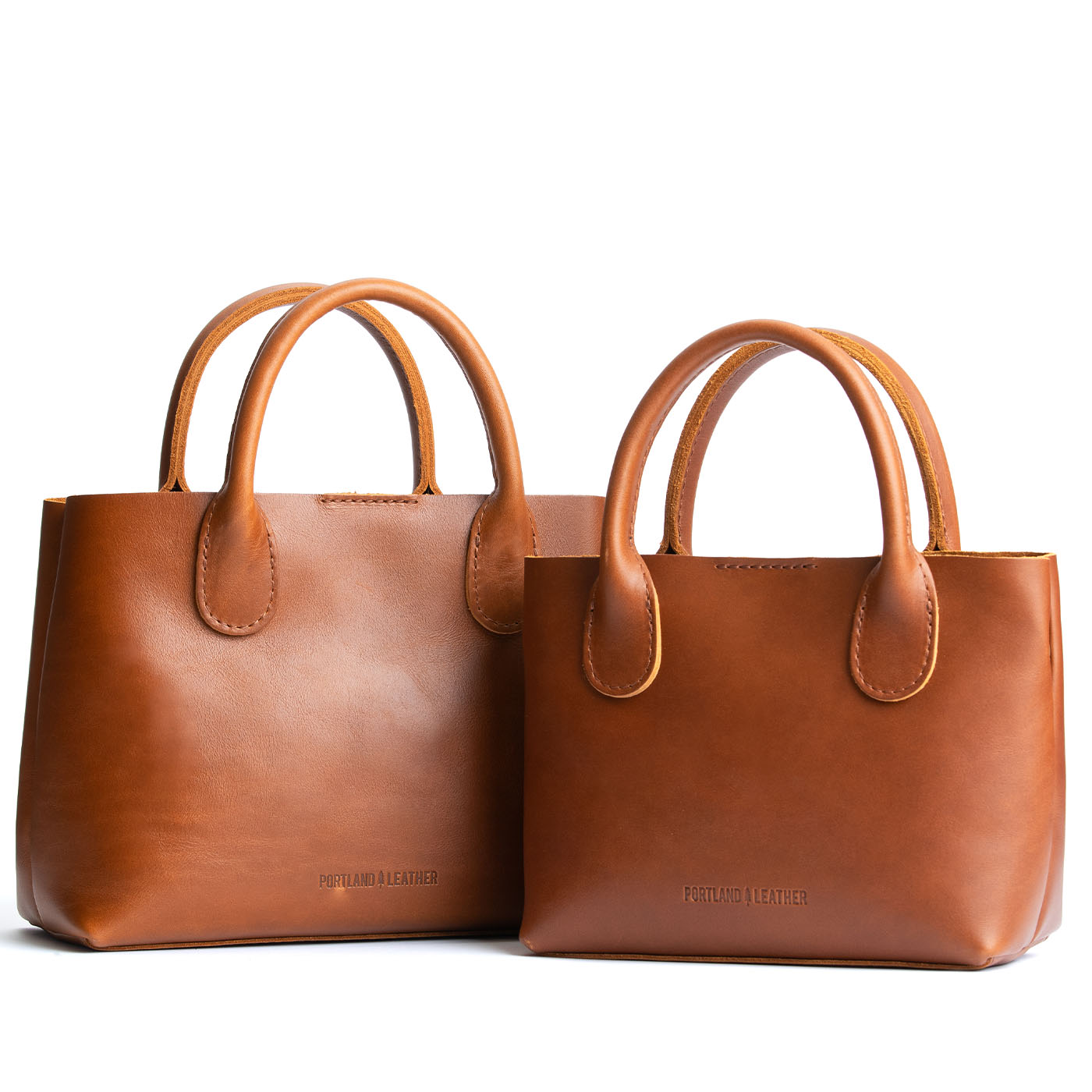 Portland Leather Raindrop Crossbody Bag with Adjustable Strap