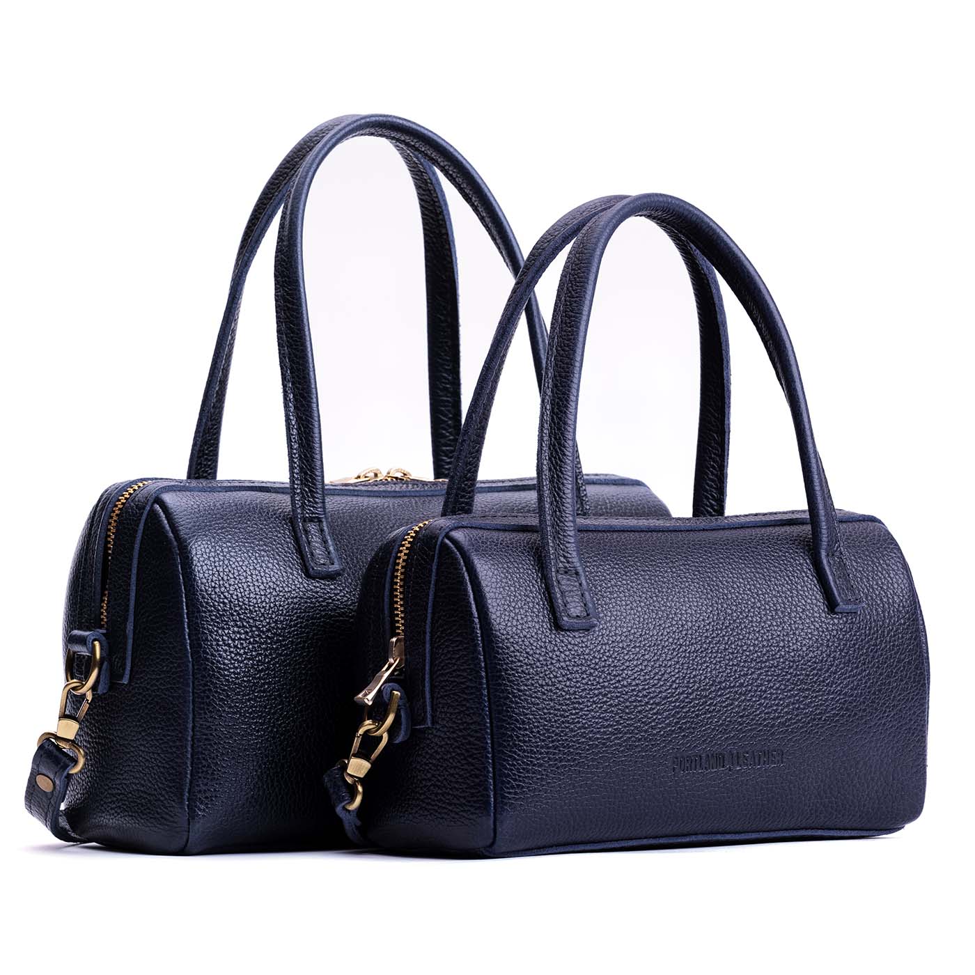 Sloan Leather Doctor Bag - Full Grain Leather, Adjustable Crossbody Strap