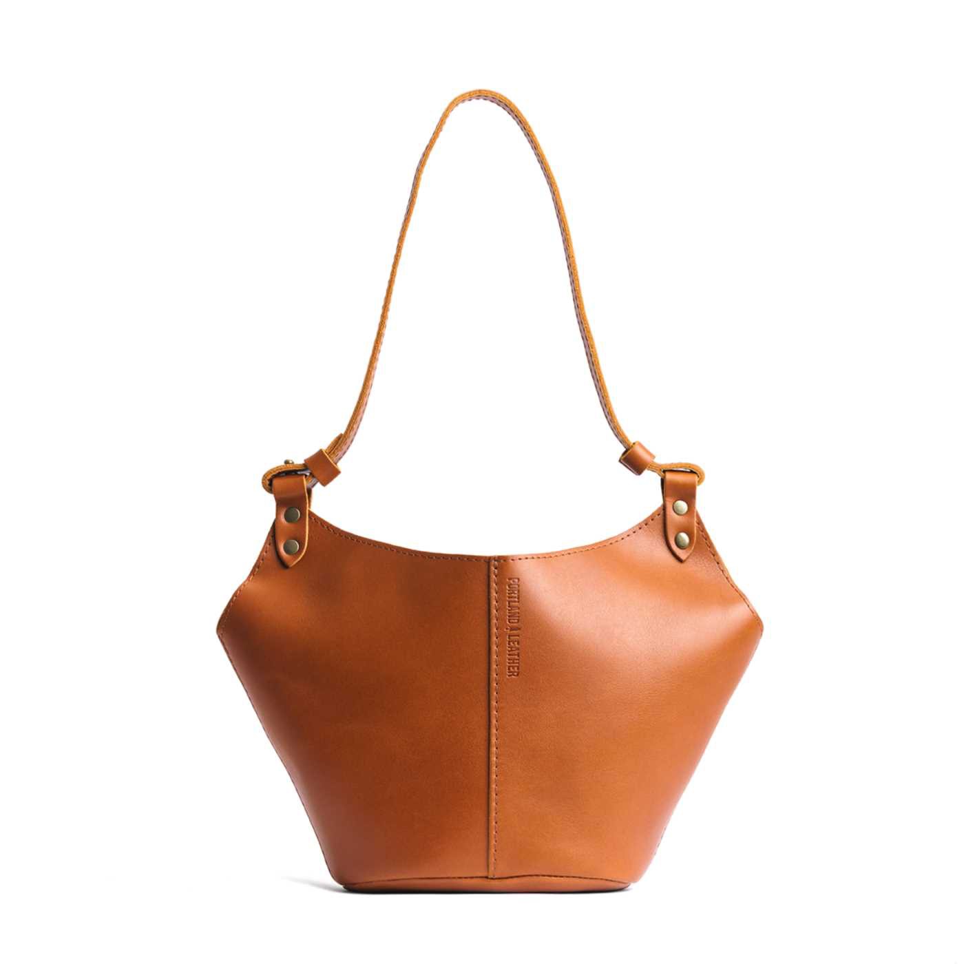 Leather Kangaroo Crossbody Bag with Adjustable Strap