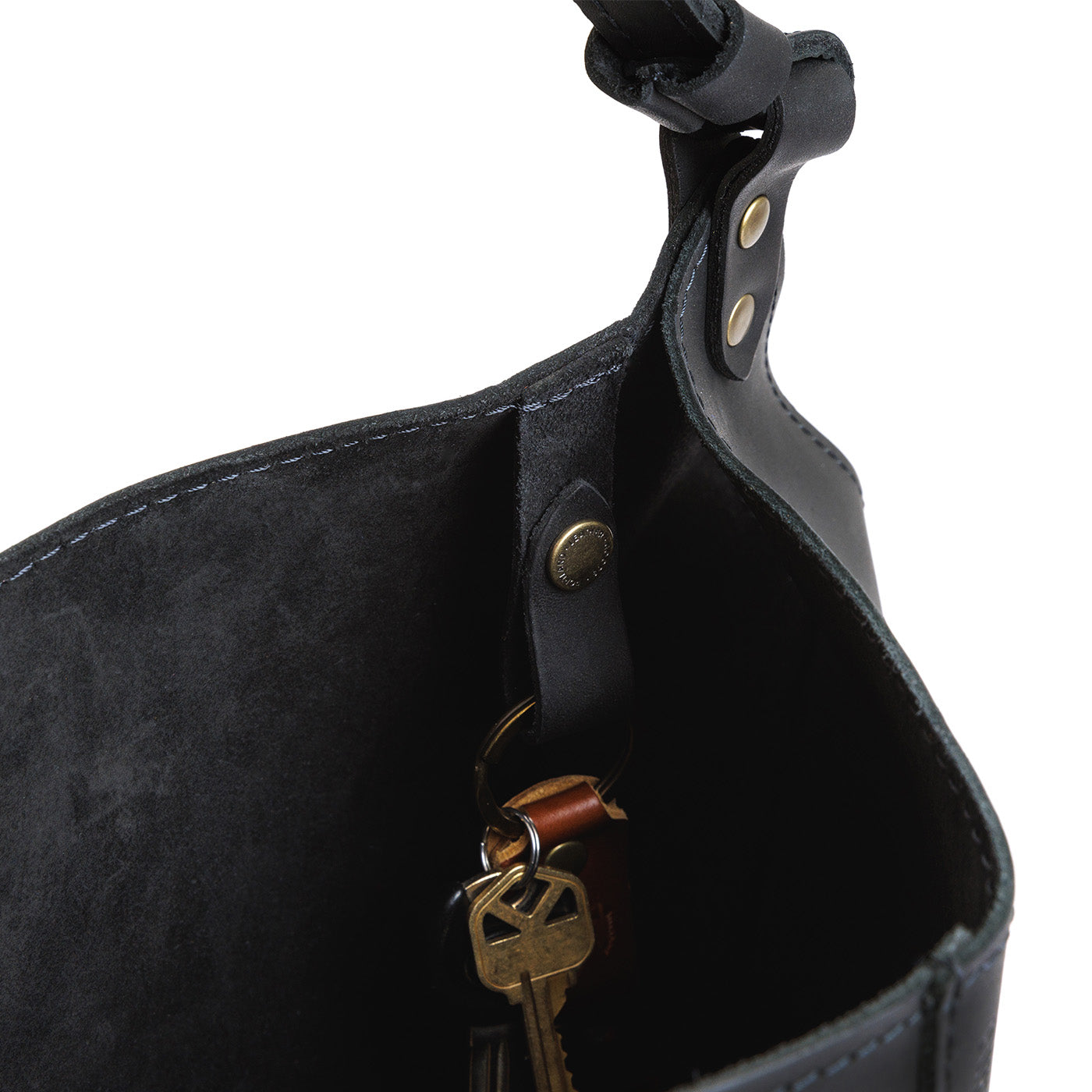 Leather Kangaroo Crossbody Bag with Adjustable Strap