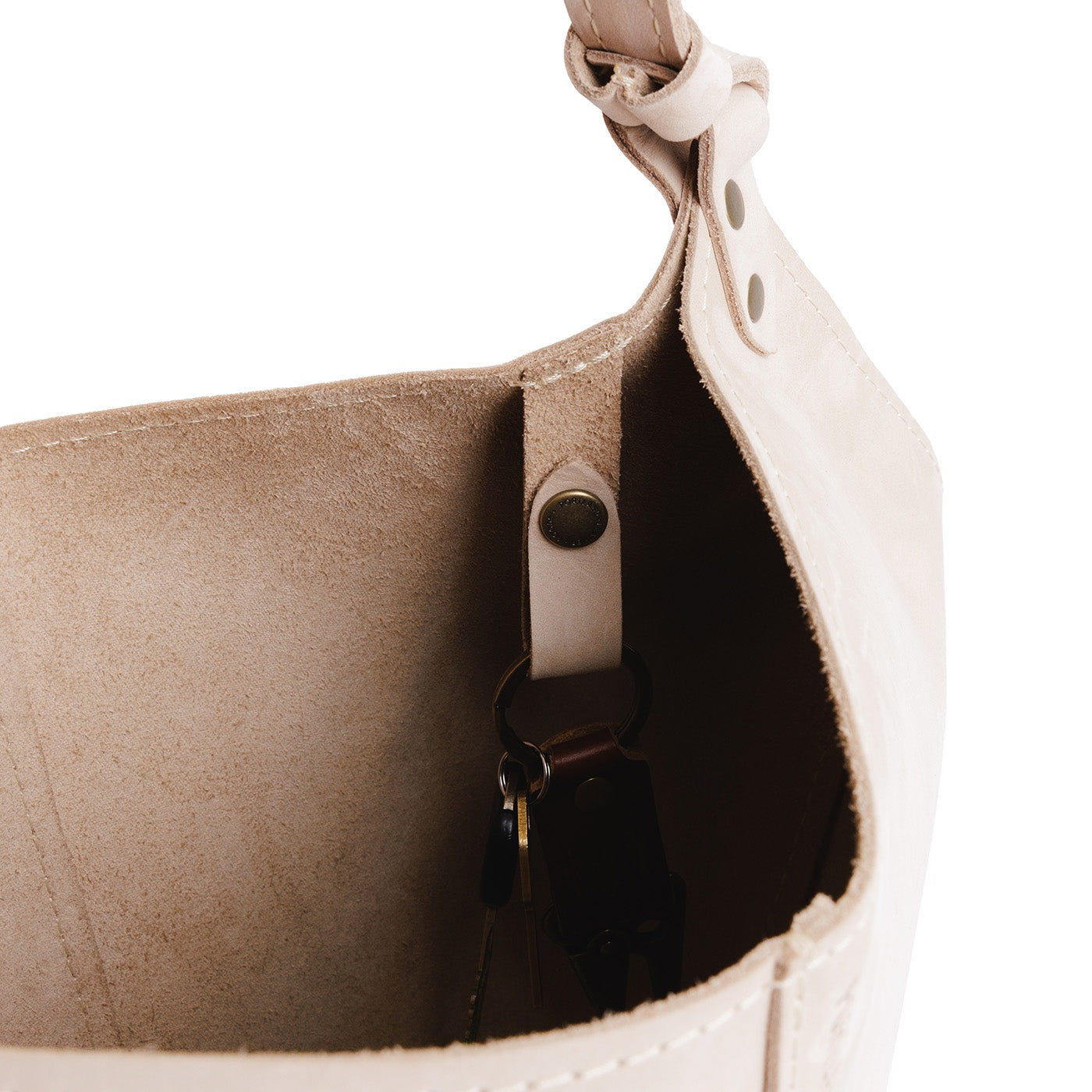 Leather Kangaroo Crossbody Bag with Adjustable Strap
