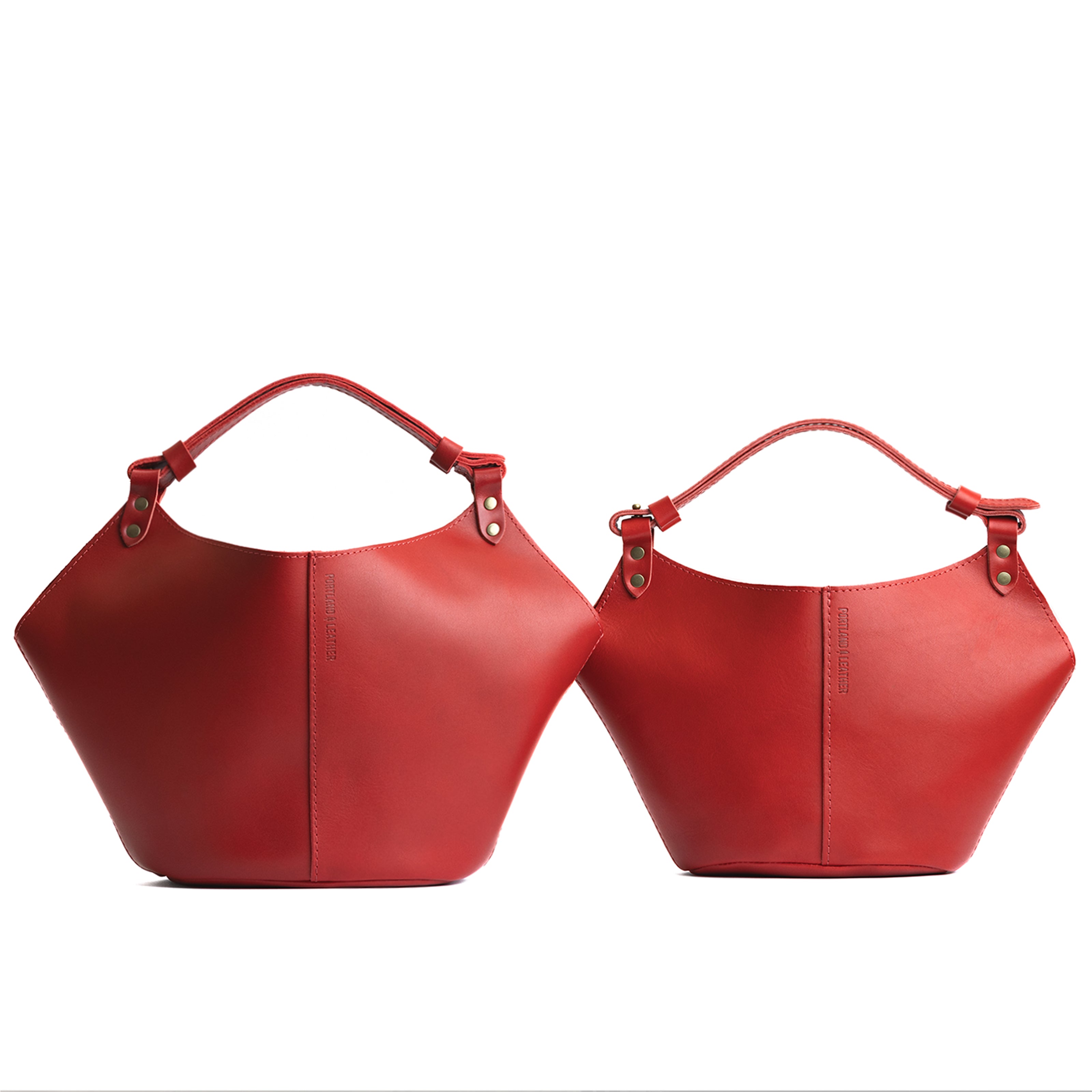Leather Kangaroo Crossbody Bag with Adjustable Strap