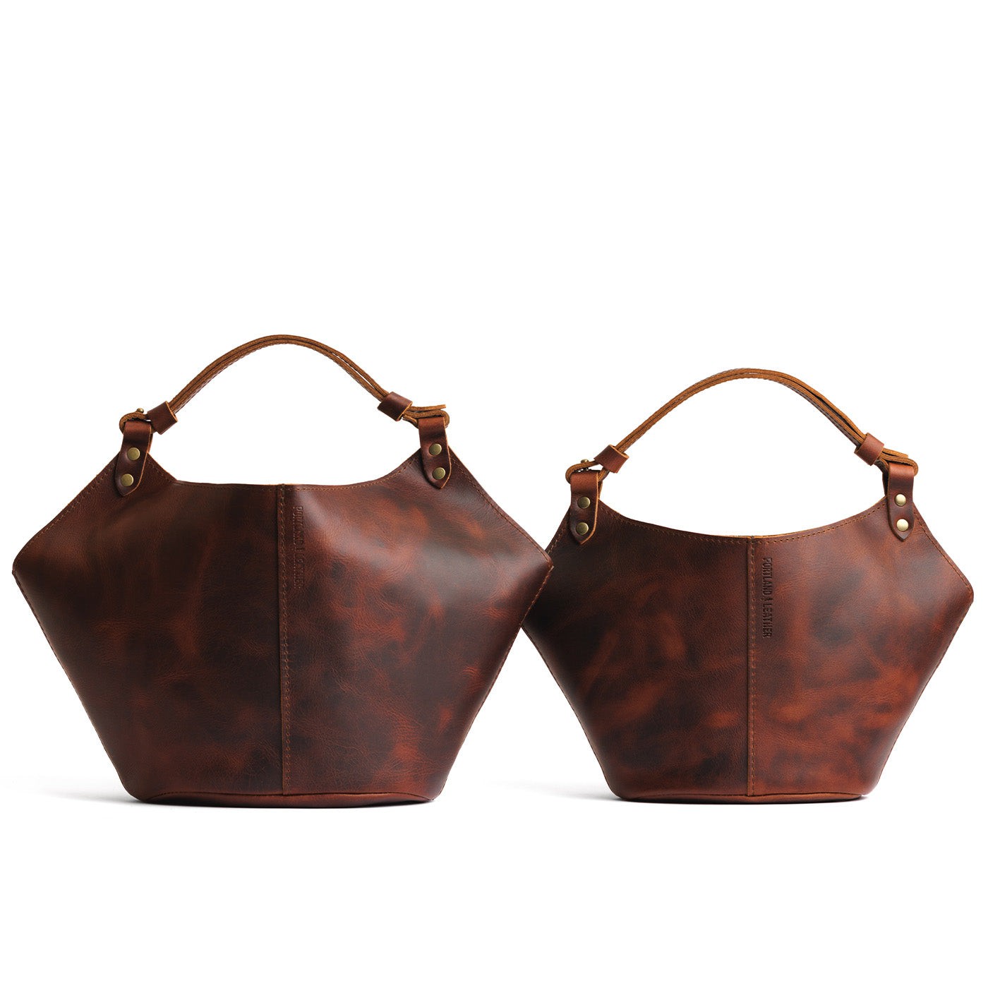 Leather Kangaroo Crossbody Bag with Adjustable Strap