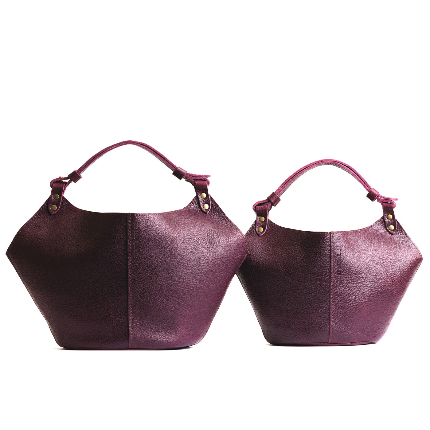 Leather Kangaroo Crossbody Bag with Adjustable Strap
