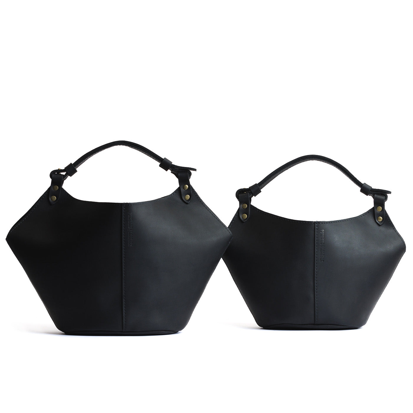 Leather Kangaroo Crossbody Bag with Adjustable Strap