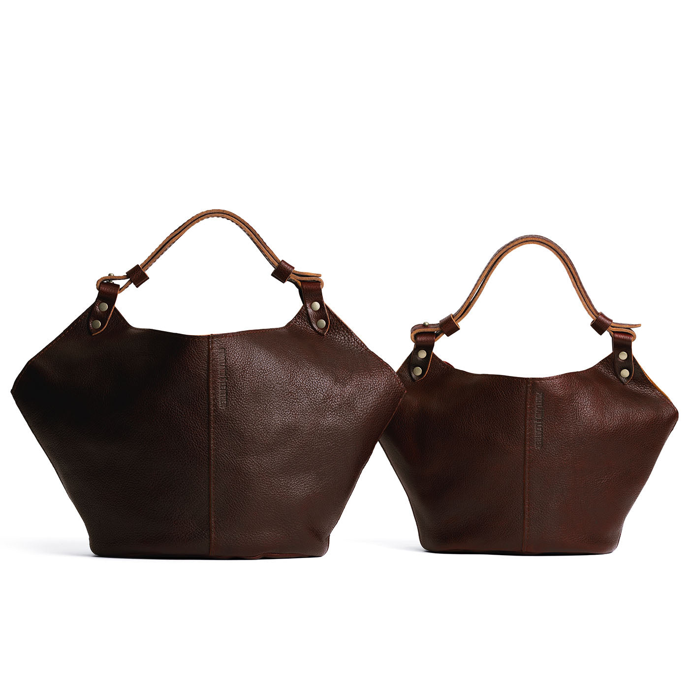Leather Kangaroo Crossbody Bag with Adjustable Strap