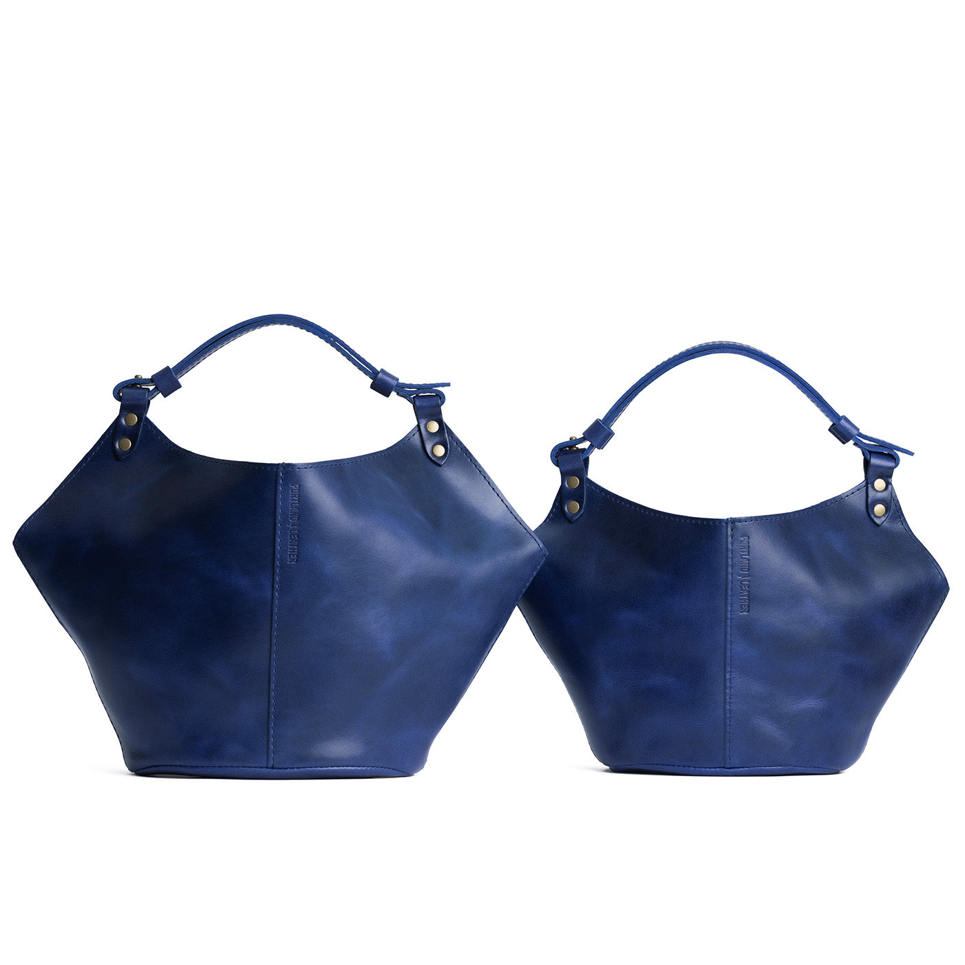 Leather Kangaroo Crossbody Bag with Adjustable Strap