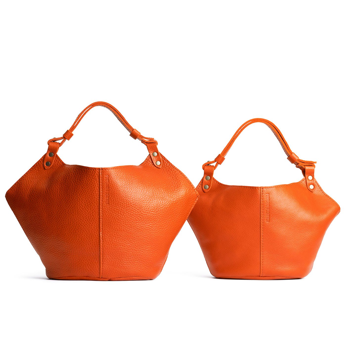 Leather Kangaroo Crossbody Bag with Adjustable Strap