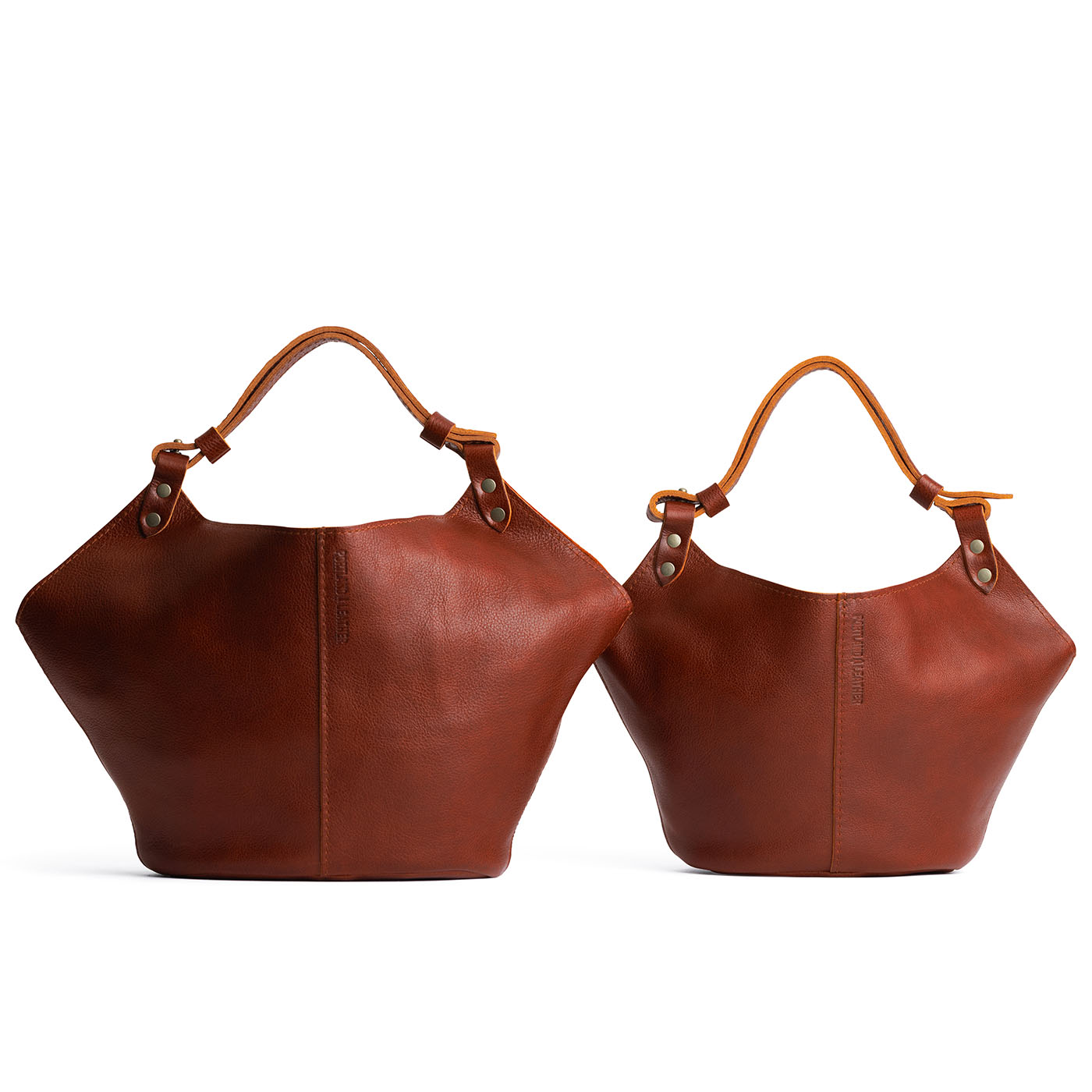 Leather Kangaroo Crossbody Bag with Adjustable Strap