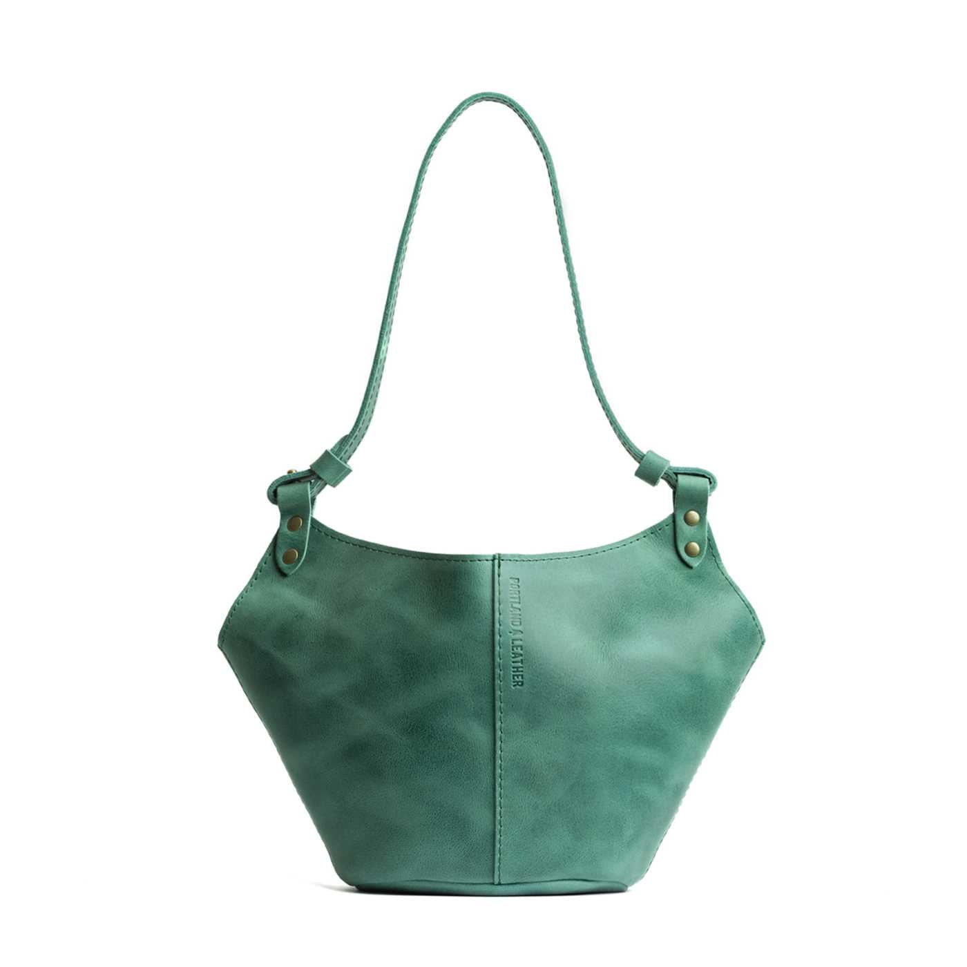 Leather Kangaroo Crossbody Bag with Adjustable Strap