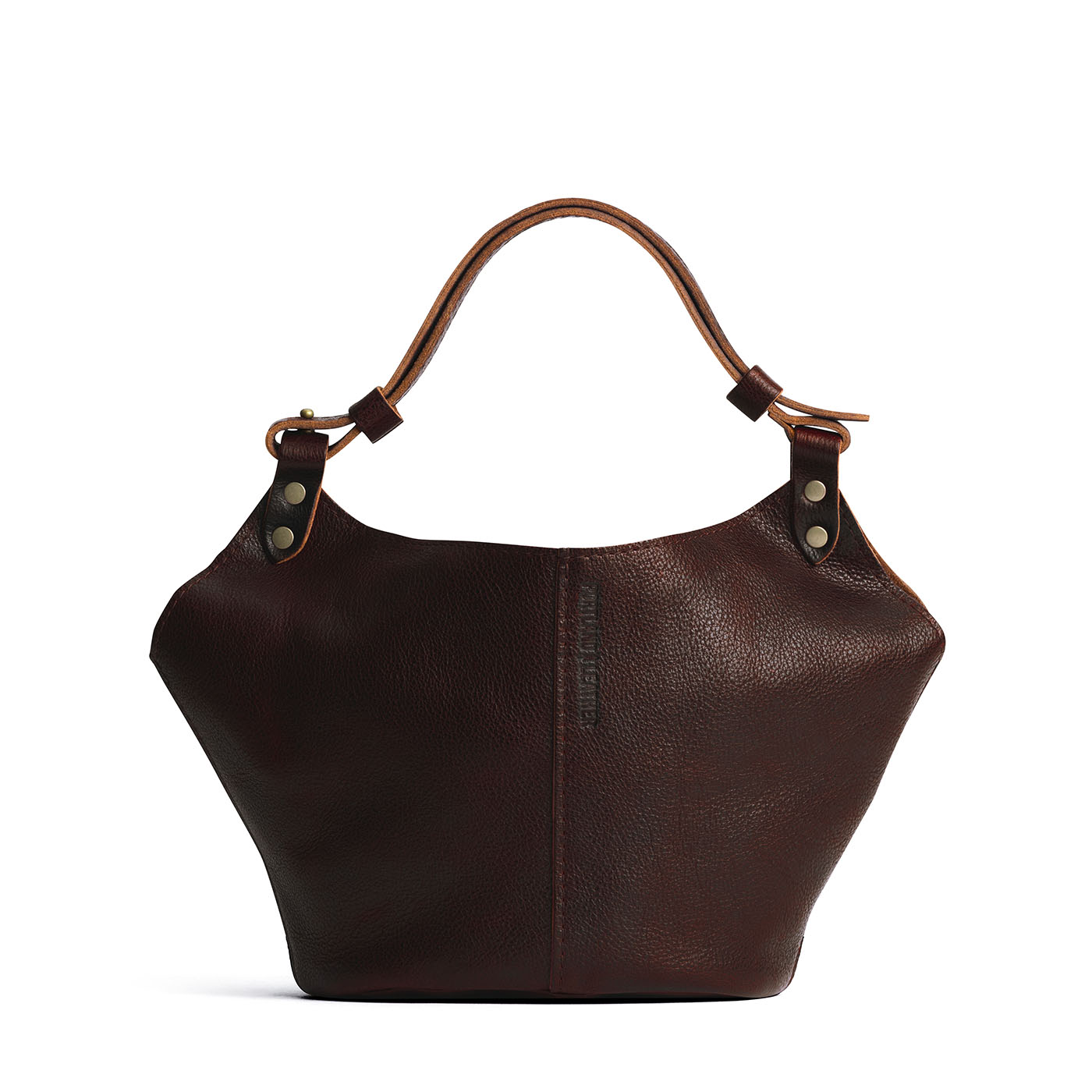 Leather Kangaroo Crossbody Bag with Adjustable Strap