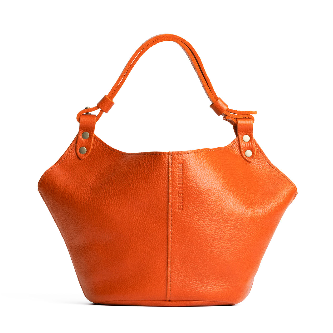 Leather Kangaroo Crossbody Bag with Adjustable Strap