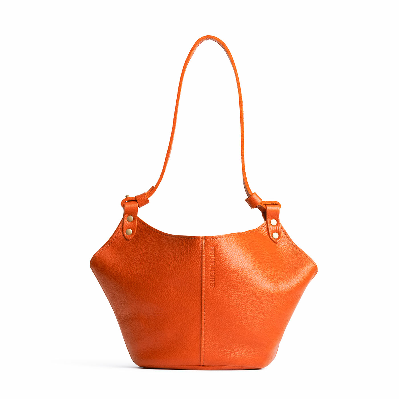 Leather Kangaroo Crossbody Bag with Adjustable Strap