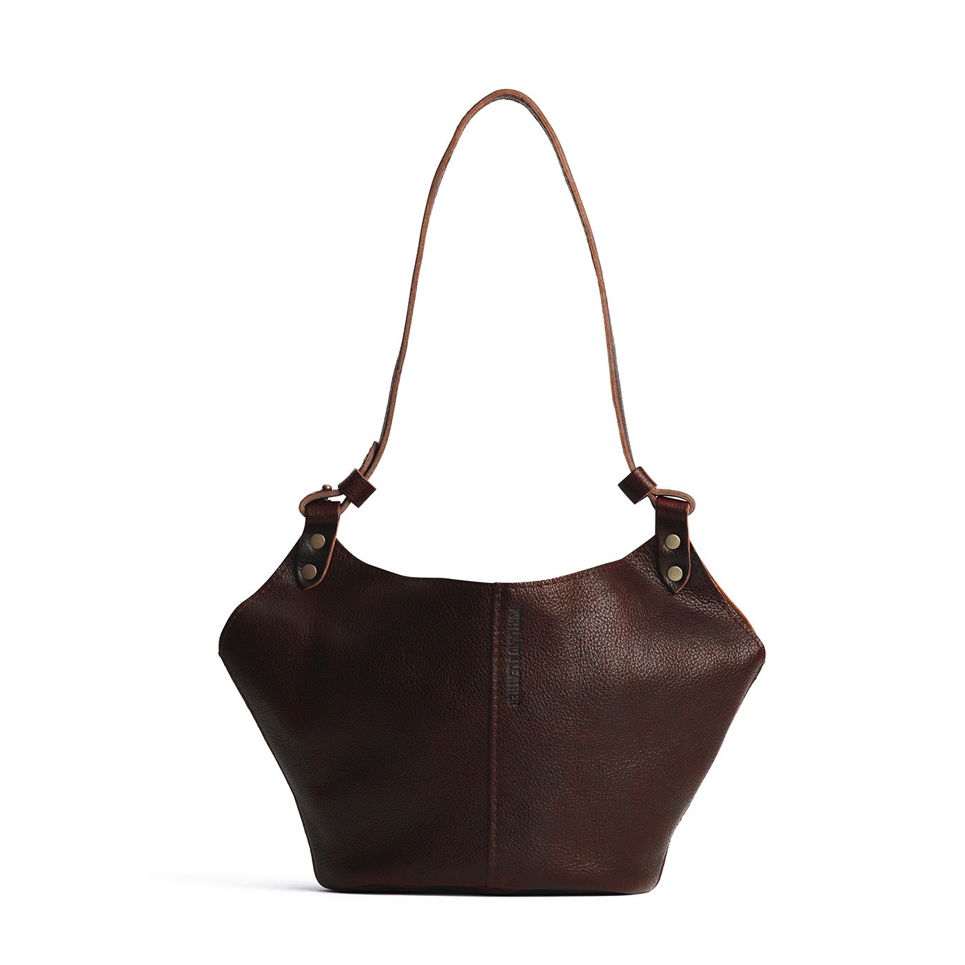 Leather Kangaroo Crossbody Bag with Adjustable Strap