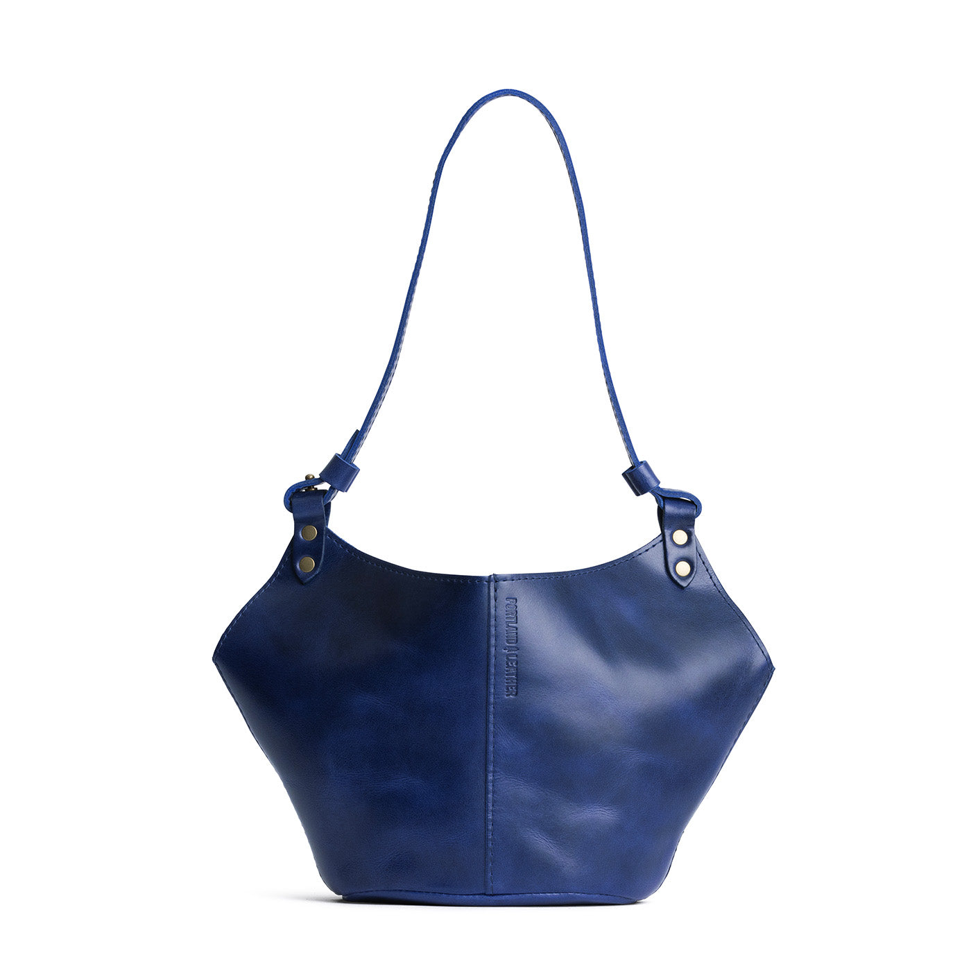 Leather Kangaroo Crossbody Bag with Adjustable Strap