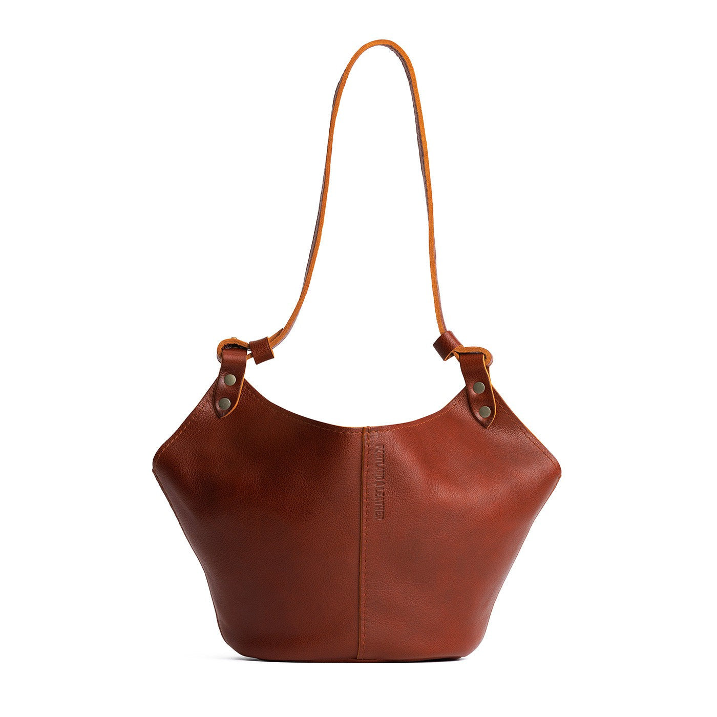 Leather Kangaroo Crossbody Bag with Adjustable Strap