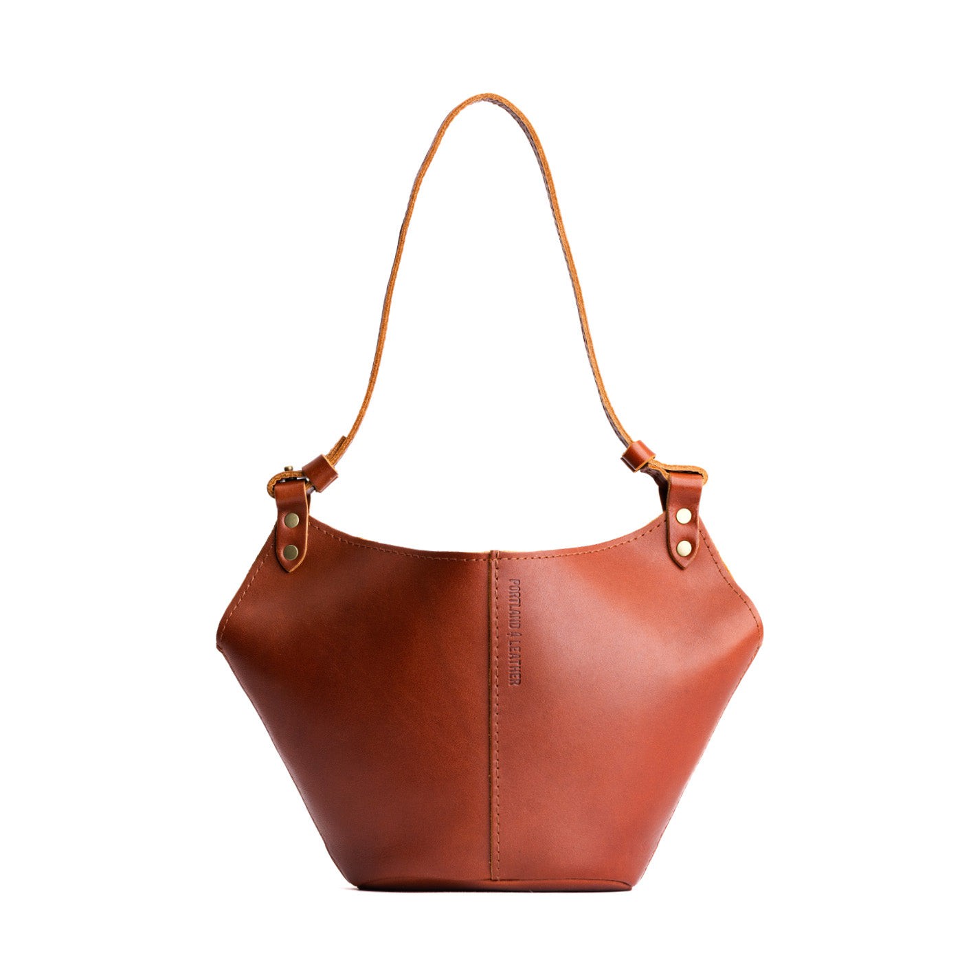 Leather Kangaroo Crossbody Bag with Adjustable Strap
