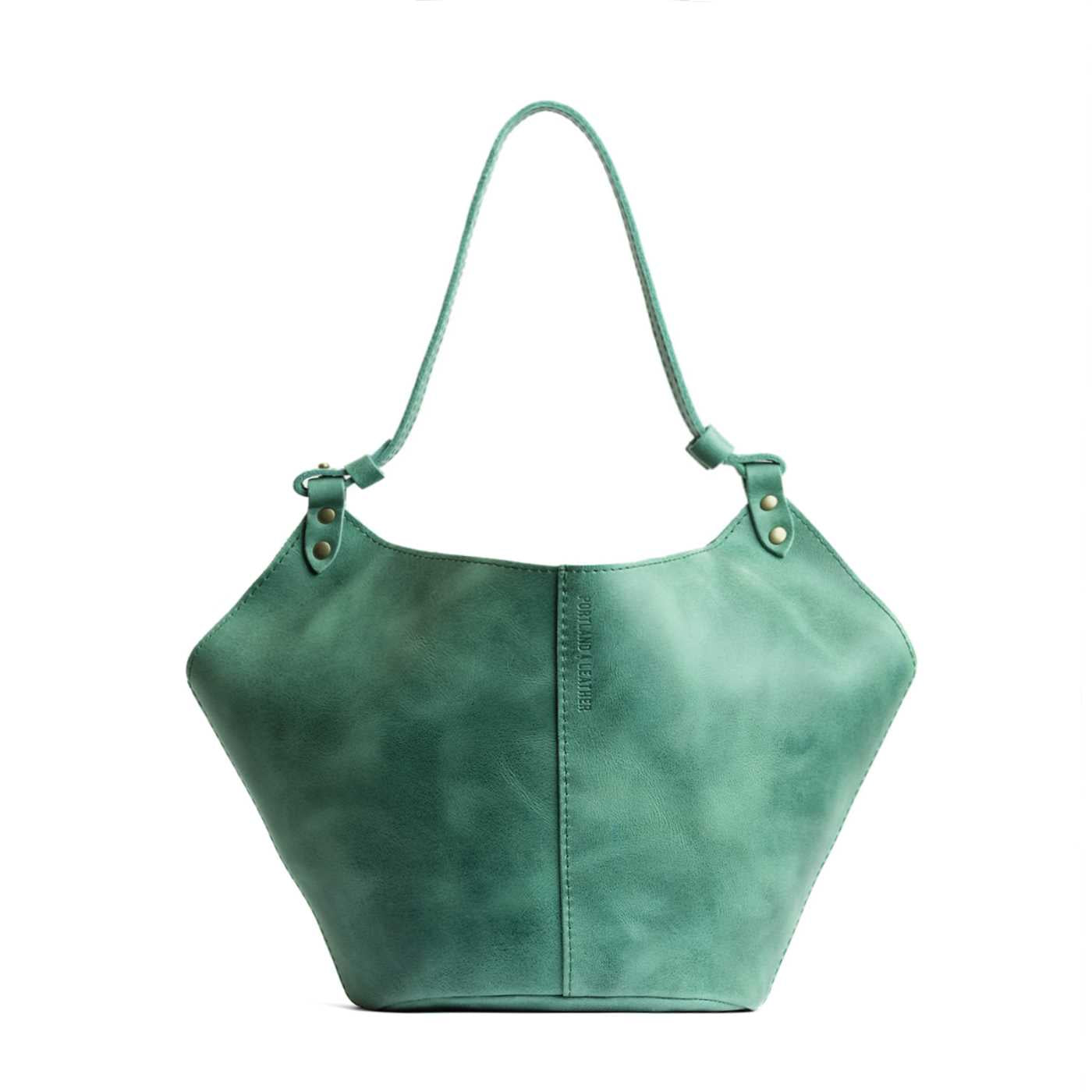 Leather Kangaroo Crossbody Bag with Adjustable Strap
