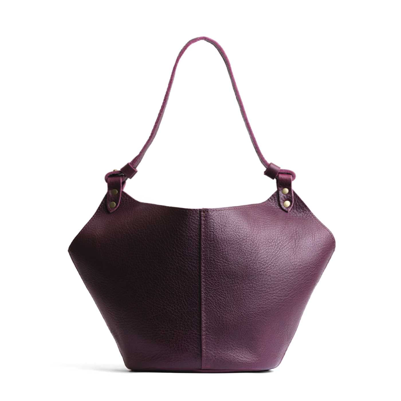 Leather Kangaroo Crossbody Bag with Adjustable Strap