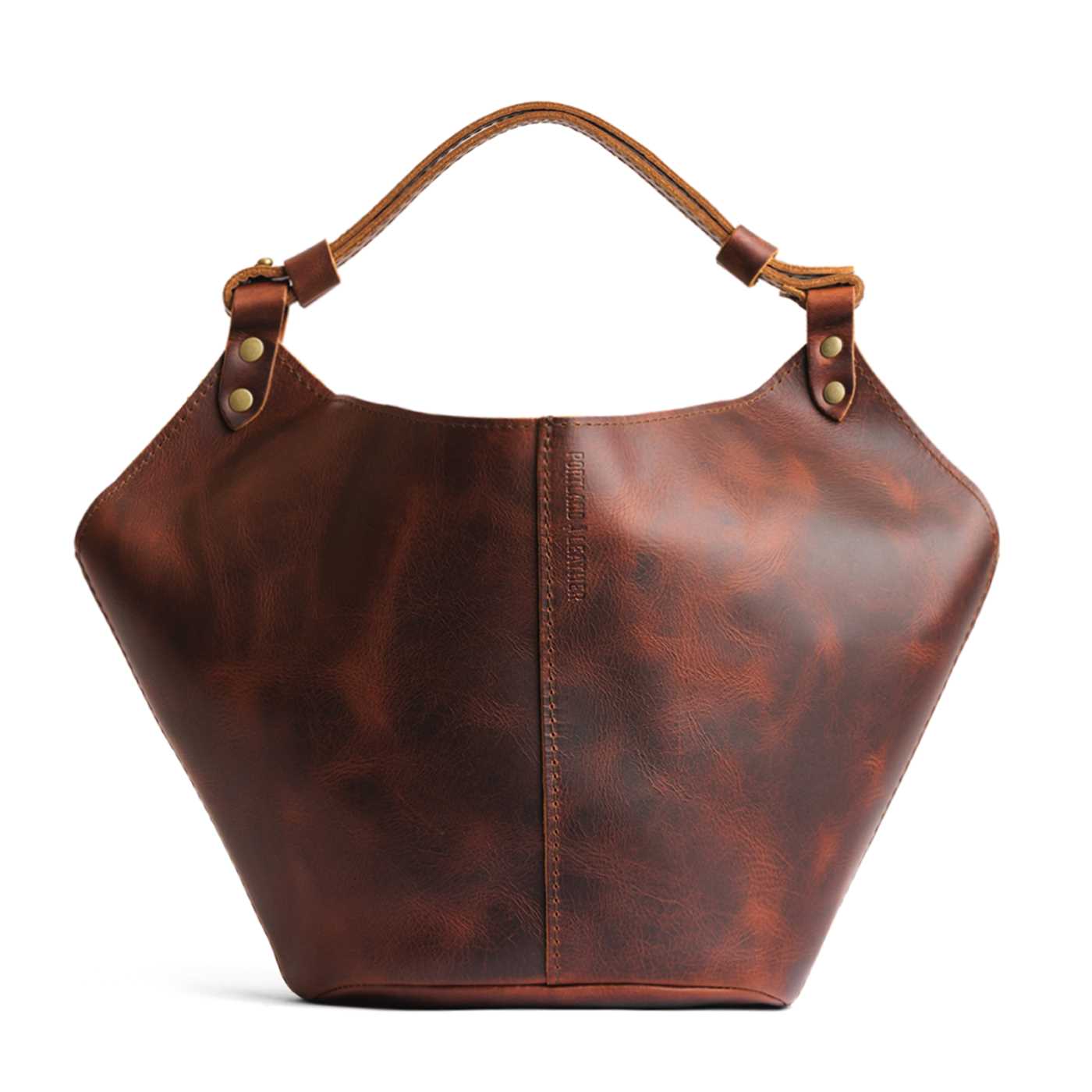 Leather Kangaroo Crossbody Bag with Adjustable Strap