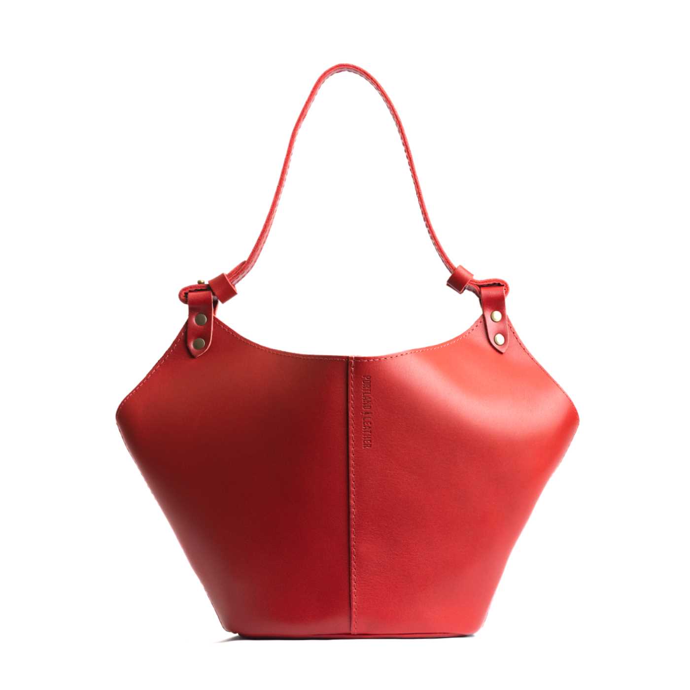 Leather Kangaroo Crossbody Bag with Adjustable Strap
