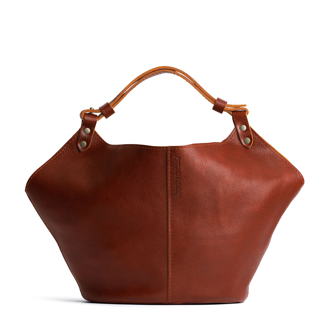 Leather Kangaroo Crossbody Bag with Adjustable Strap