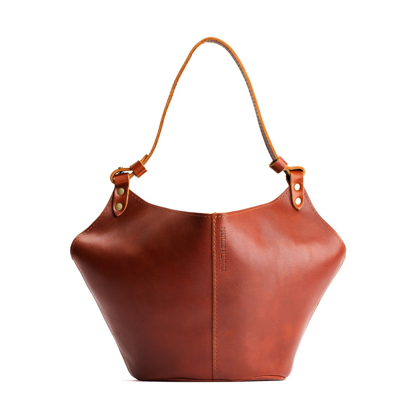 Leather Kangaroo Crossbody Bag with Adjustable Strap