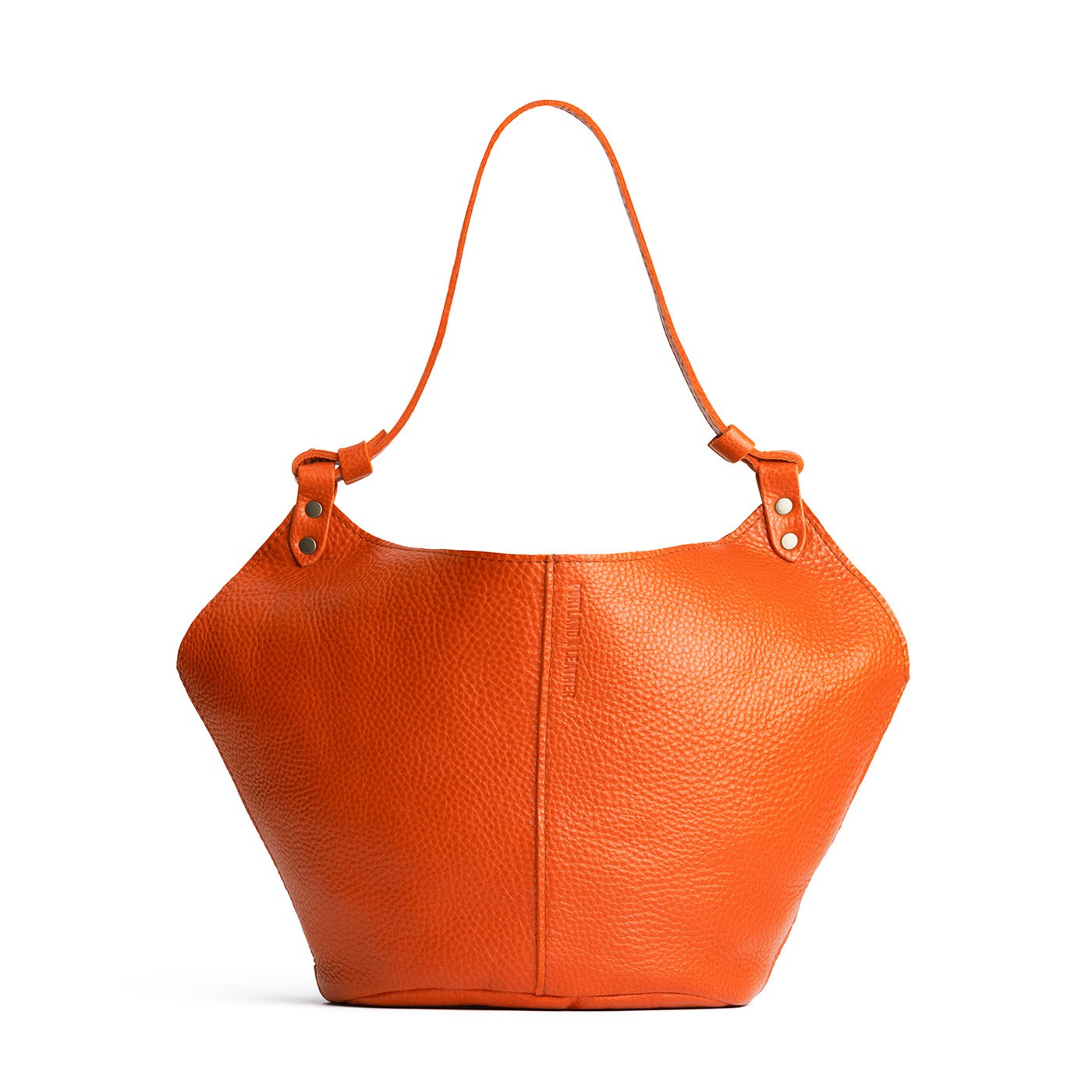Leather Kangaroo Crossbody Bag with Adjustable Strap