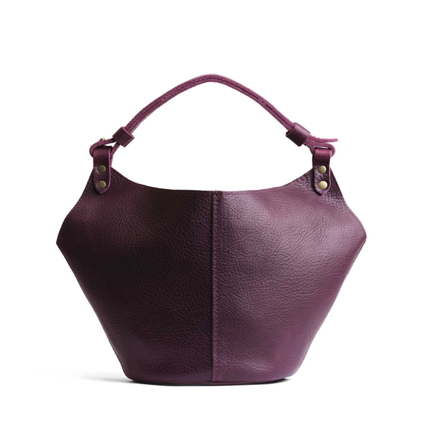 Leather Kangaroo Crossbody Bag with Adjustable Strap