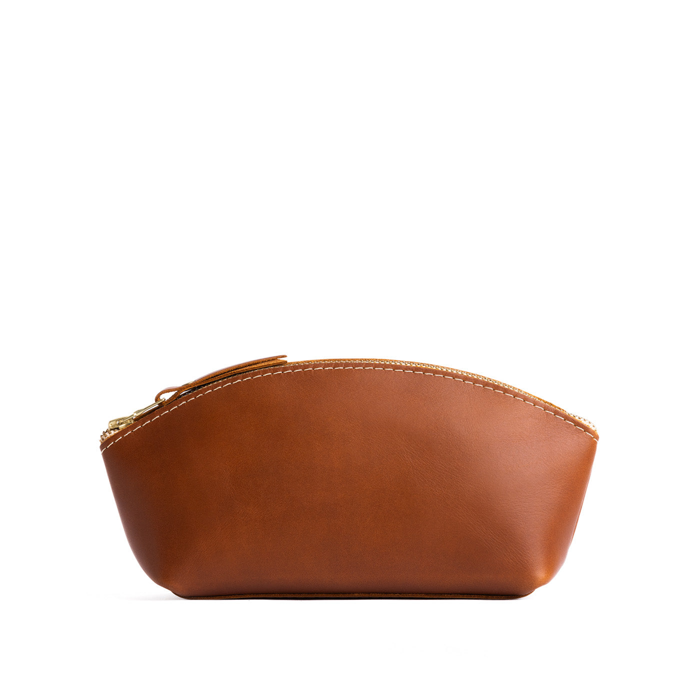 Handmade Suede Eclipse Makeup Bag – Minimalist & Watertight