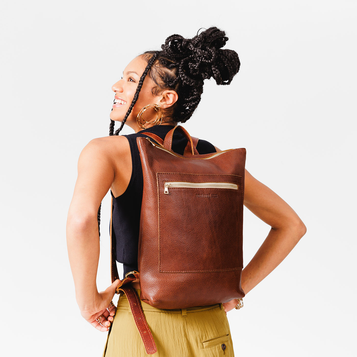 Slim Laptop Backpack for 13" MacBook with Adjustable Straps