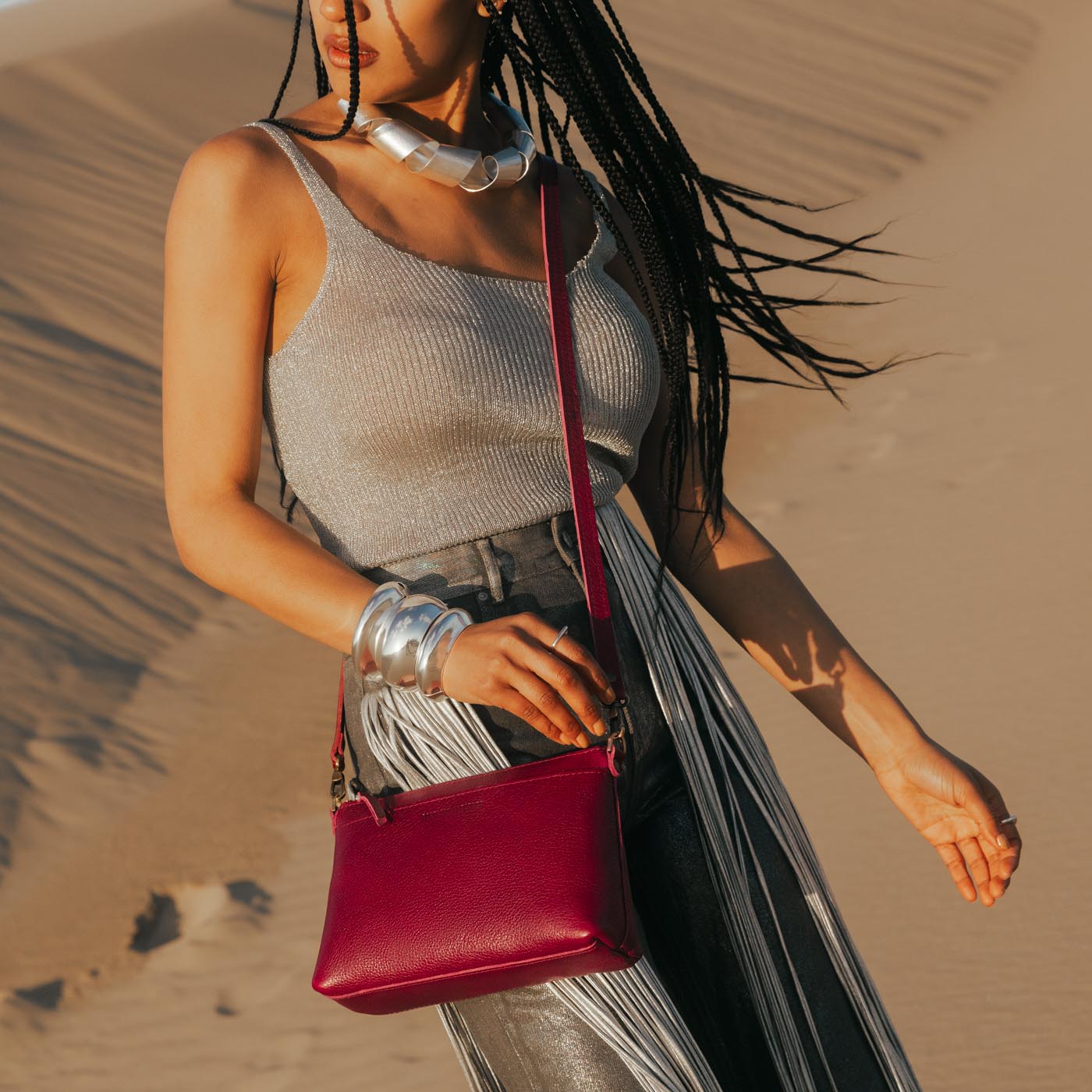 Poppy Crossbody Purse with Adjustable Strap & Phone Pocket