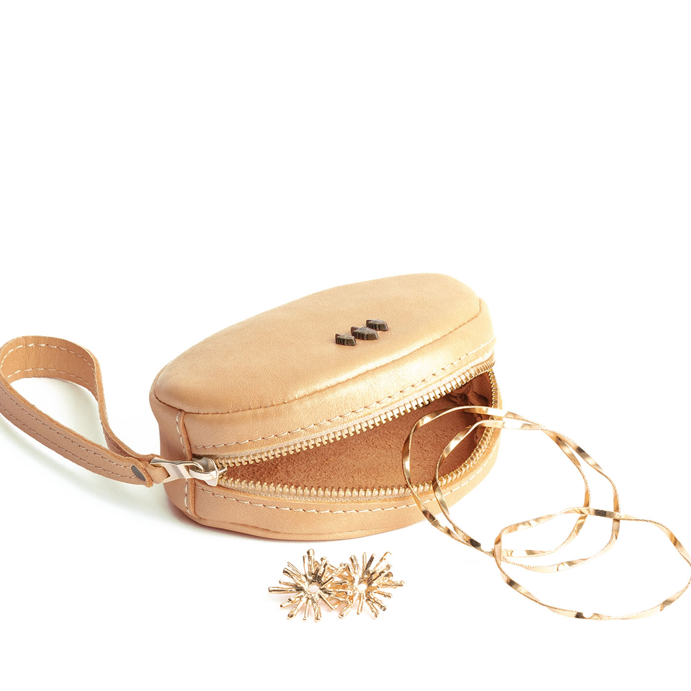 Portland Leather Roswell Pouch - Wristlet & Zippered Organizer