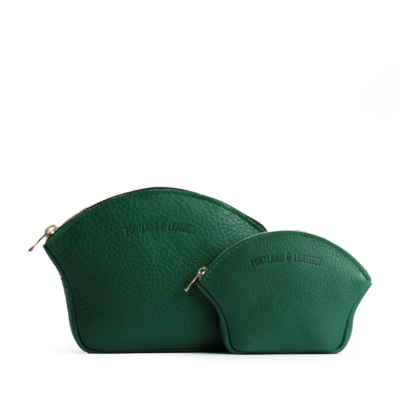 Compact Seashell Pouch with Zipper - Small & Large Beachy Designs