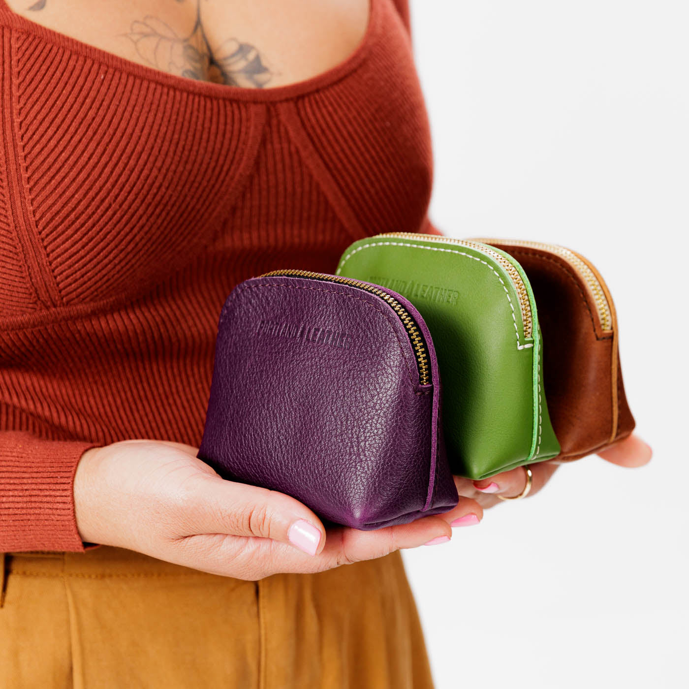 Luna Pouch - Compact Zippered Pouch for Essentials in 2 Sizes