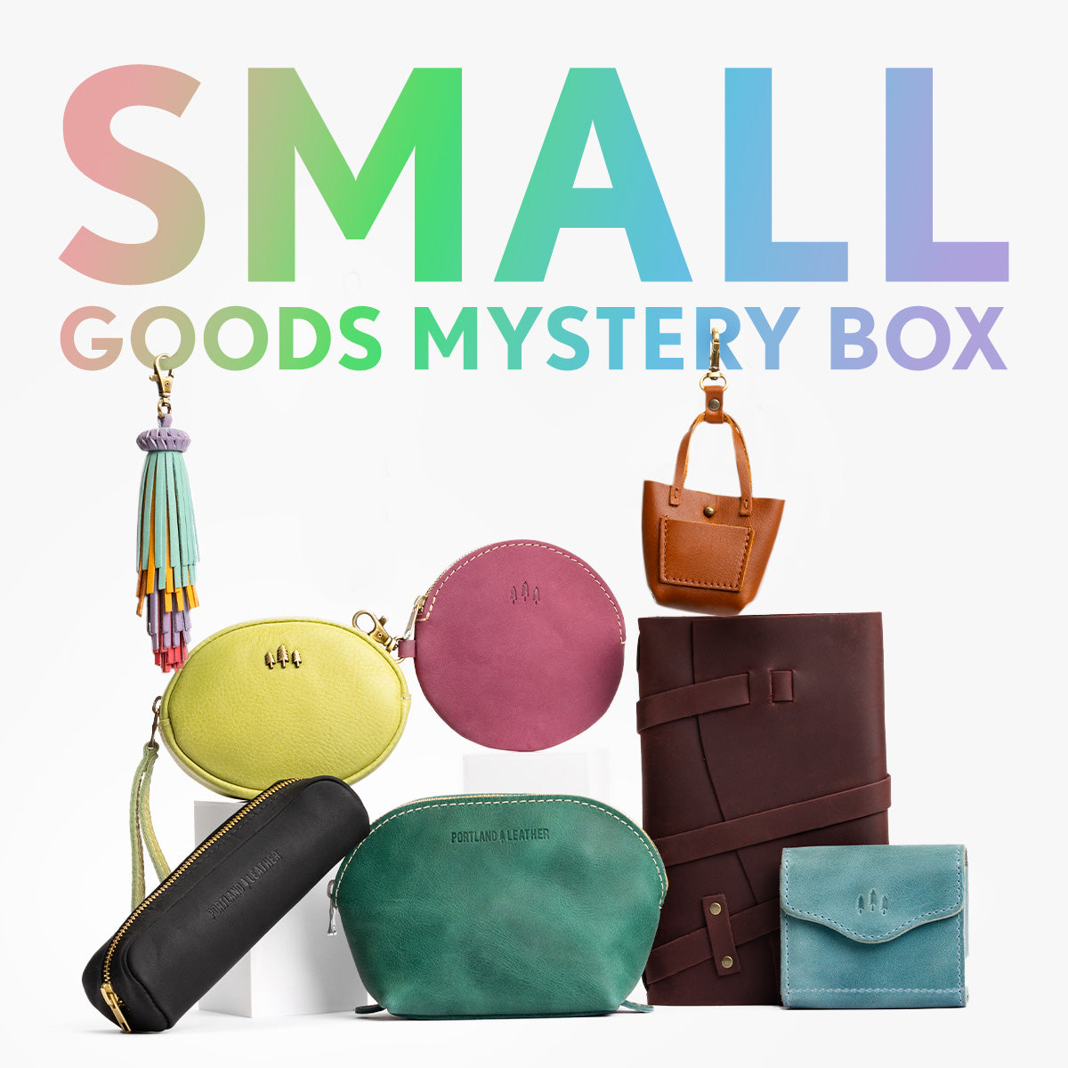 Leather Goods Mystery Box - Assorted Small Leather Accessories