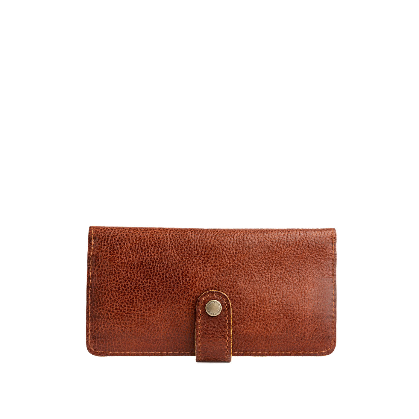 Women's Slim Bifold Wallet with Snap Closure & Card Slots
