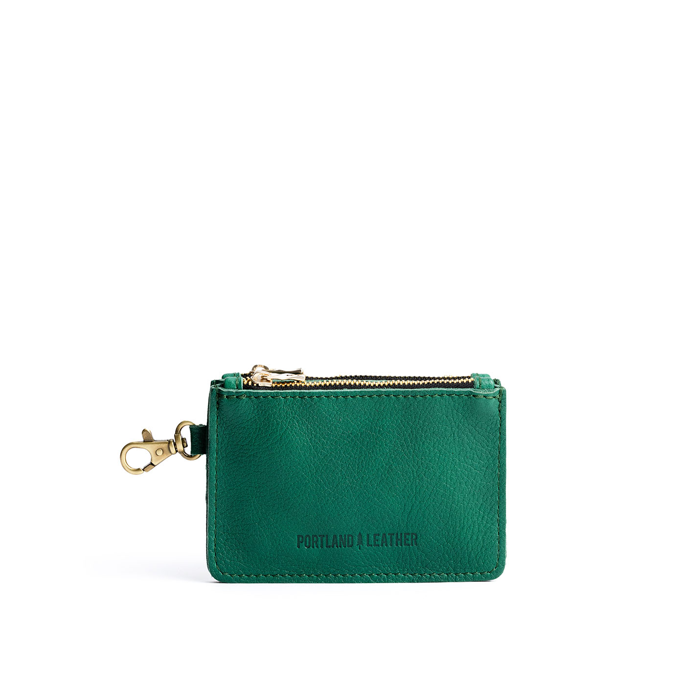 Zip-Zap Duo Zipper Wallet with Swivel Clasp for Keys & Bags