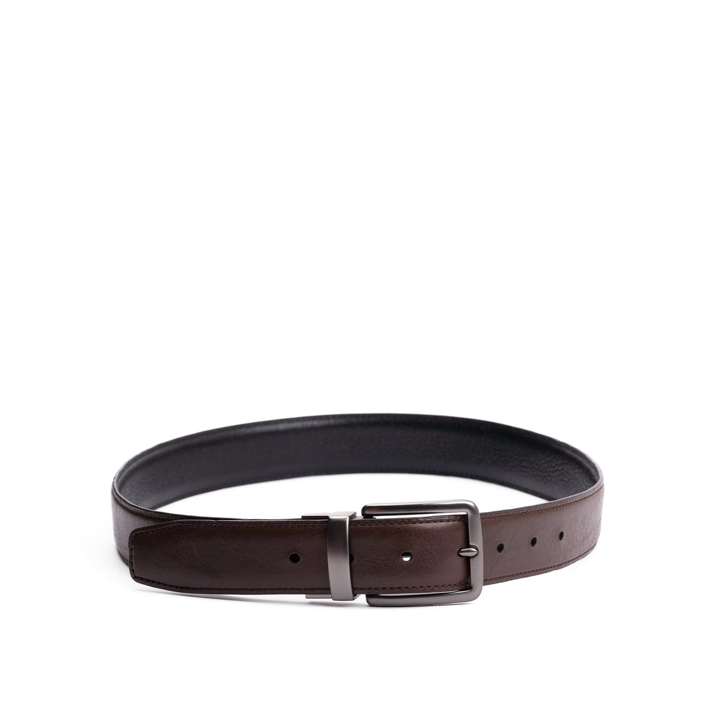 Men's Reversible Italian Leather Belt – Black & Brown