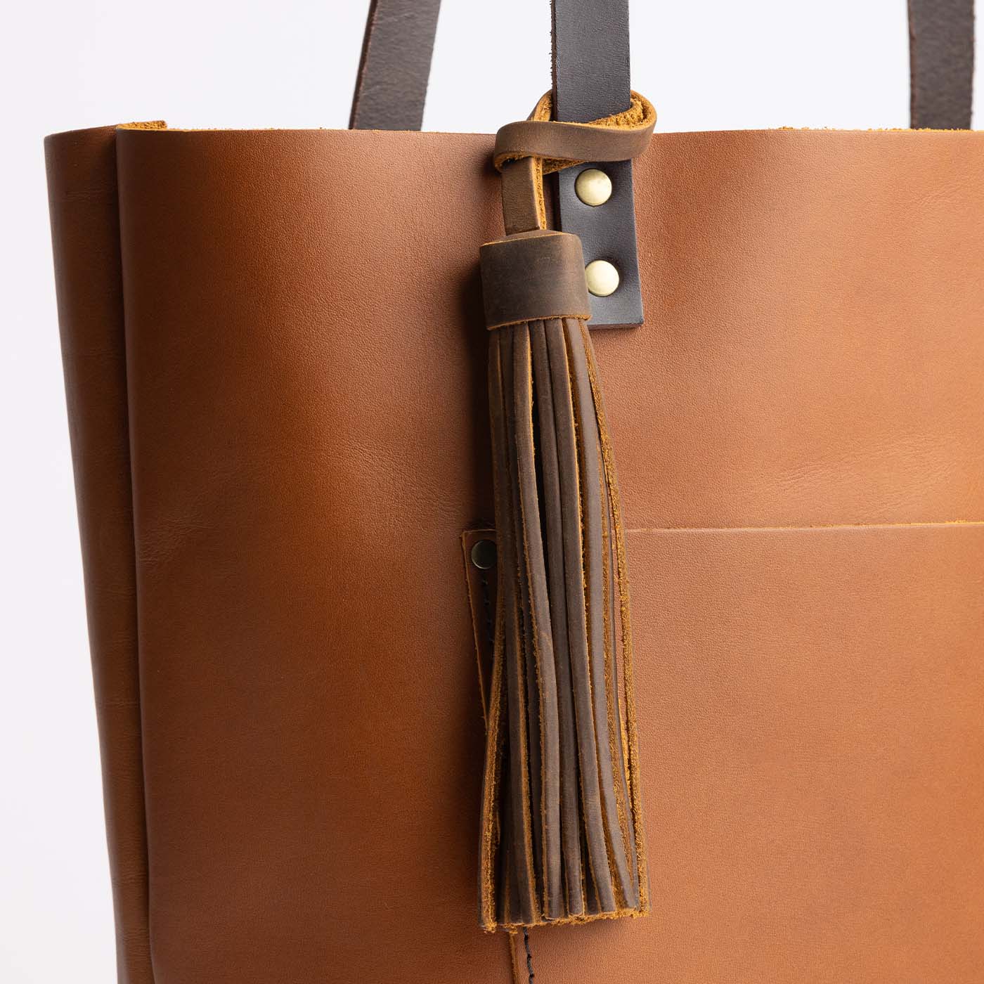 Handmade Leather Tassel for Bags - 2 Sizes & Multiple Colors