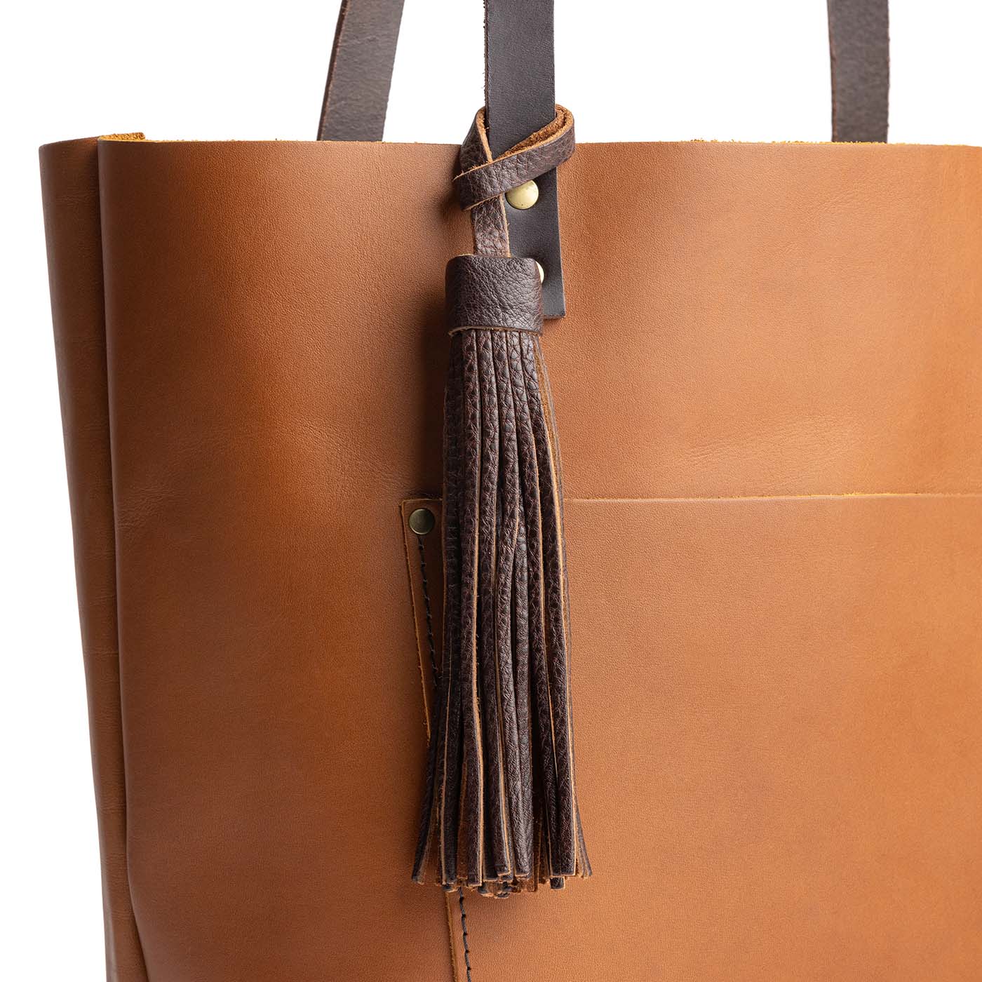 Handmade Leather Tassel for Bags - 2 Sizes & Multiple Colors