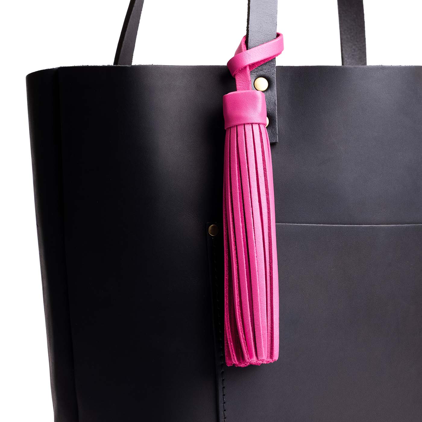 Handmade Leather Tassel for Bags - 2 Sizes & Multiple Colors
