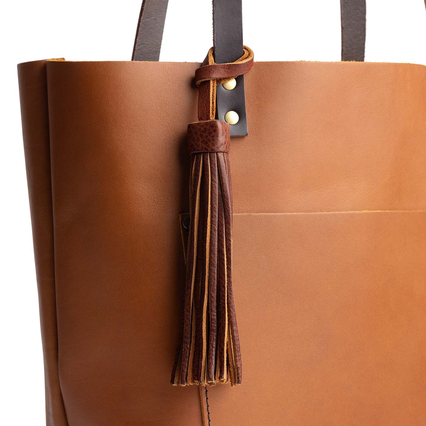 Handmade Leather Tassel for Bags - 2 Sizes & Multiple Colors